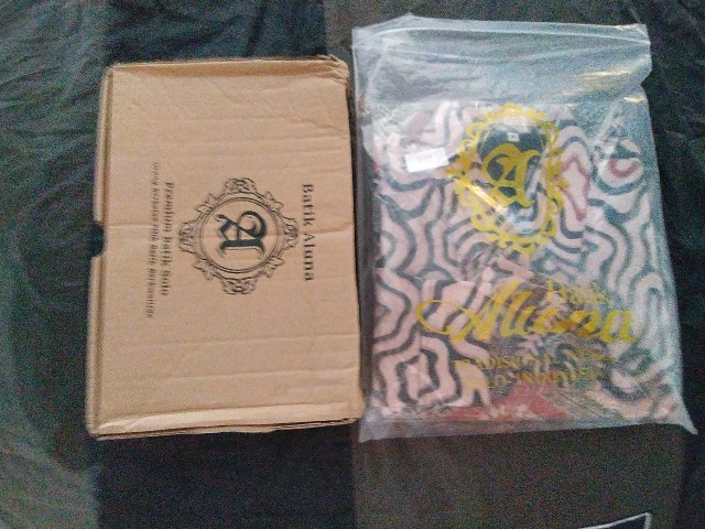 Atasan Batik Pria Lengan Panjang Kenongo Hem Padi Pekalongan M L Xl