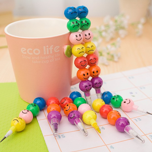 

Pensil Susun Rainbow Smiley
