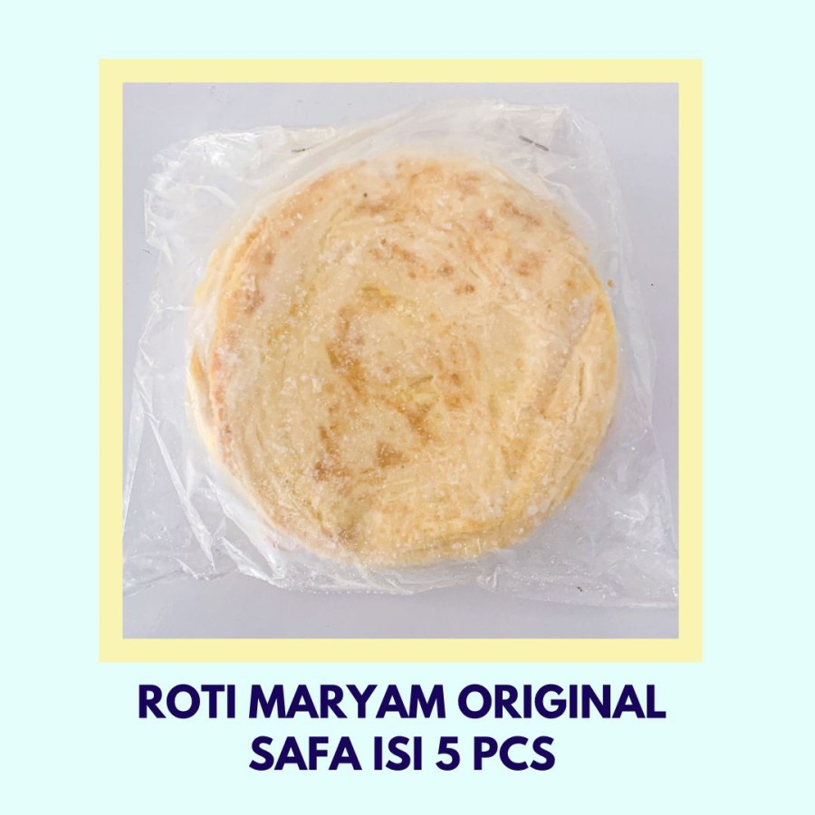 Roti Maryam Safa' Original isi 5 Pcs - FROZEN FOOD