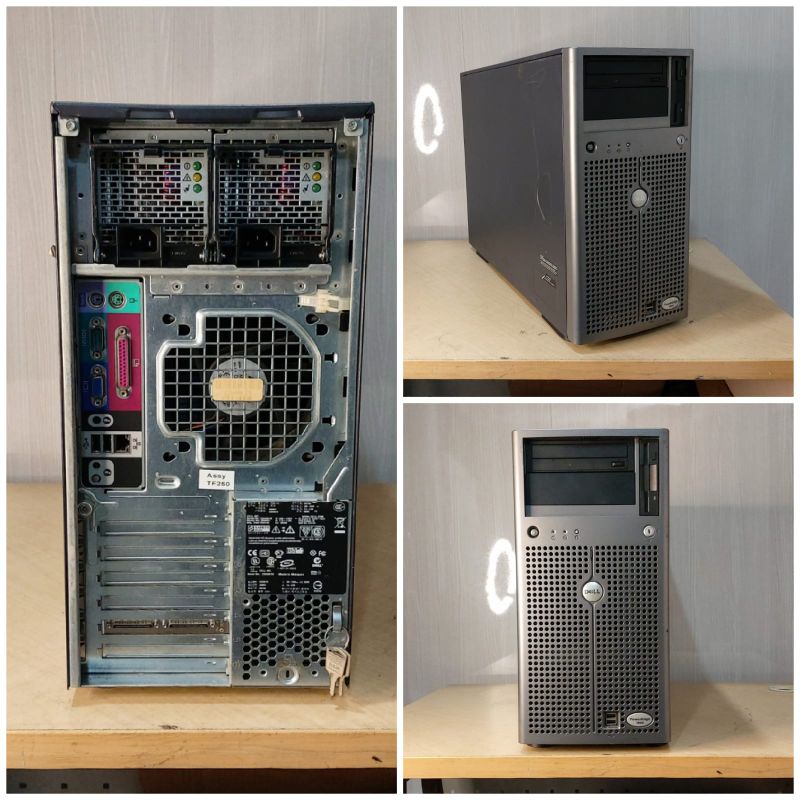 Server Dell Poweredge1800 Smm01Intel Xeon 2.8 Ghz Ram 4gb Ddr2 Hdd 73Gbx2