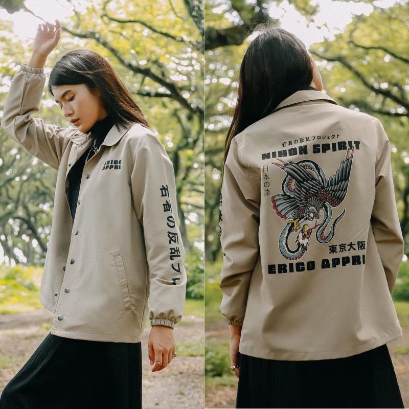 Erigo Coach Jacket Ninon Spirit Cream
