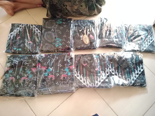 Batik Couple Keluarga Sania Ruffle Ori Ndoro Jowi Dnt Kate Garansi Termurah