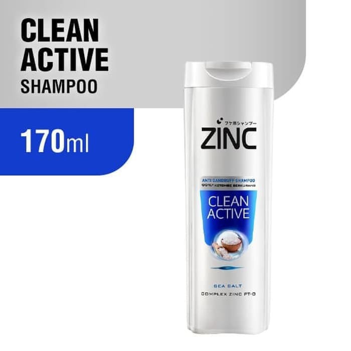 ZINC Clean Active Shampoo Anti Ketombe