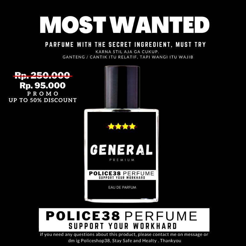 GENERAL PREMIUM | PARFUM PRIA | PARFUM TERMEWAH PADA KELASNYA