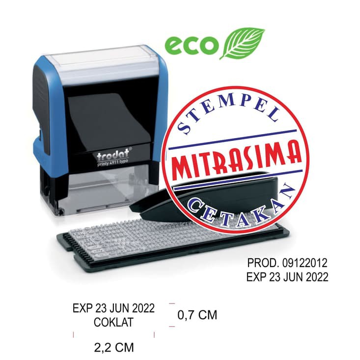 

Stempel EXPIRED dengan kode produksi atau format lain yang fleksibel