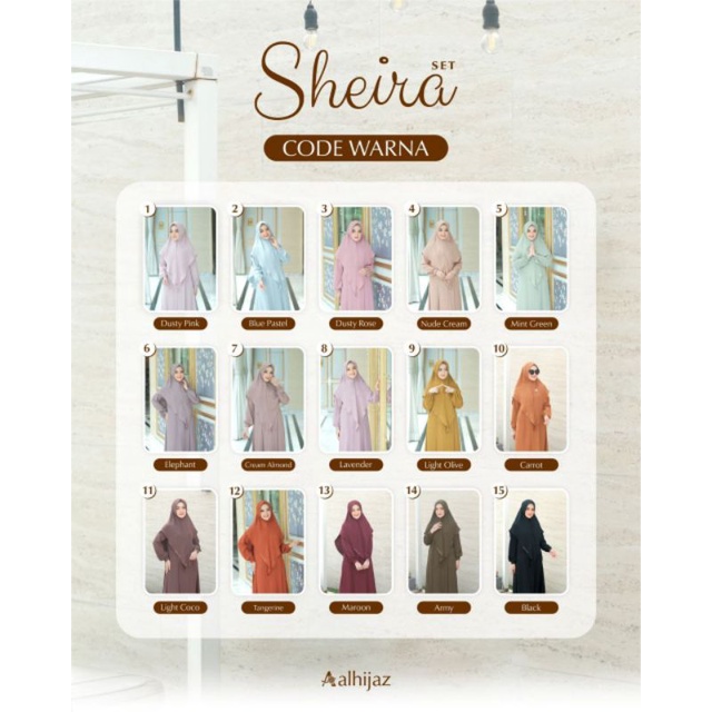 Sheira by Alhijaz / READY STOK