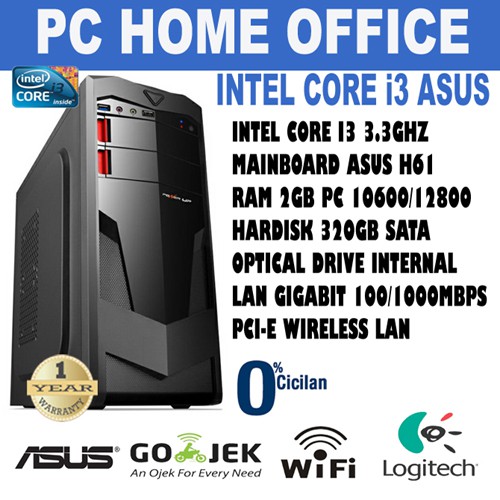 PC INTEL CORE I3 ASUS