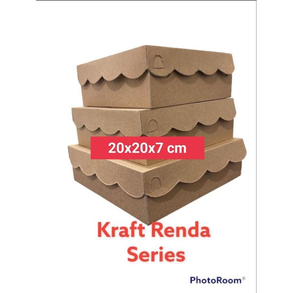 

GROSIR [100pc] BOX R10K Kardus Kotak 20x20x7 Laminasi Kemasan Makanan Snack Nasi Kotak Bahan Duplex / Brown Kraft / Ivory Window Eflute
