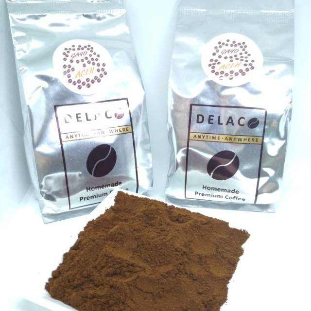 

Kopi Aceh Gayo Robusta bubuk DELACO