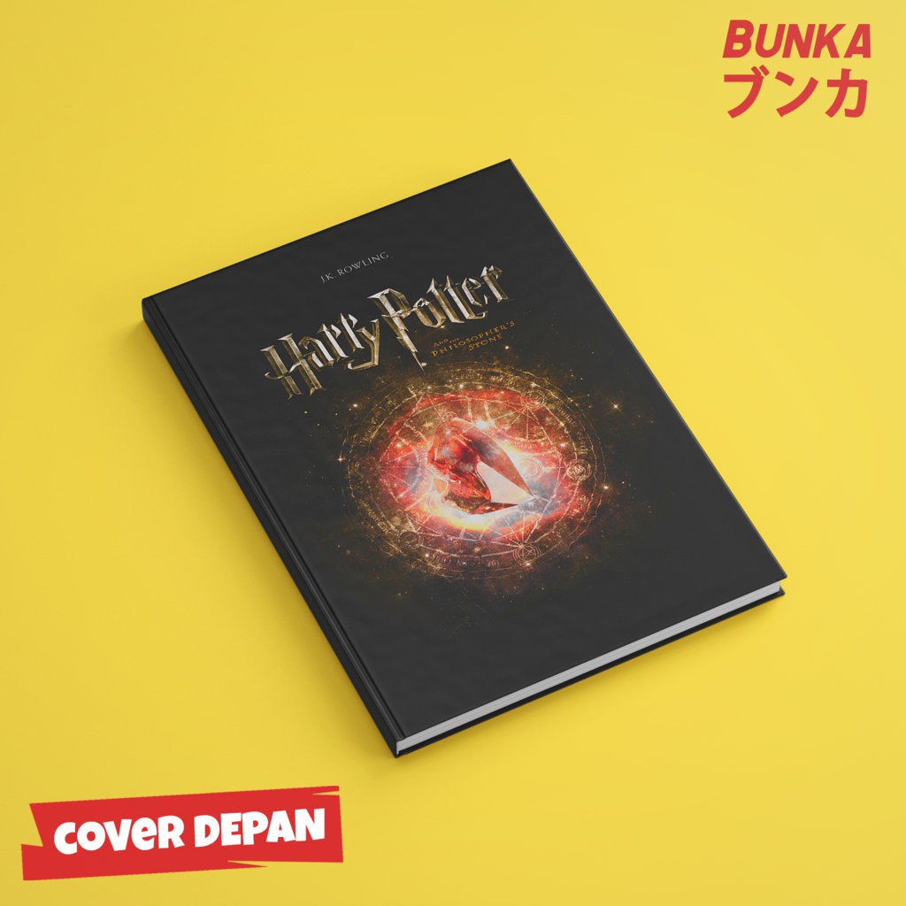 

Notebook Harry Potter Item the Philosoper Stone Hardcover A5 Buku Tulis Catatan Note Agenda Planner Jurnal
