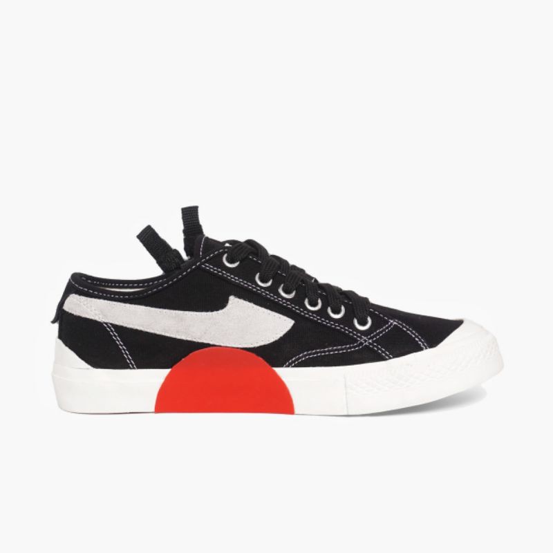 Original Sepatu Chezz Proto Zoro Low Black White not Compas Pria Wanita