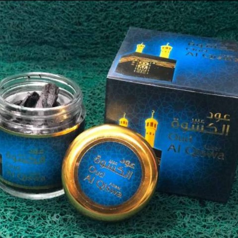 Bukhur Dupa Gharu Kiswah / Oud Kiswah Abeer Bukhur Kayu Banafa Four Oud