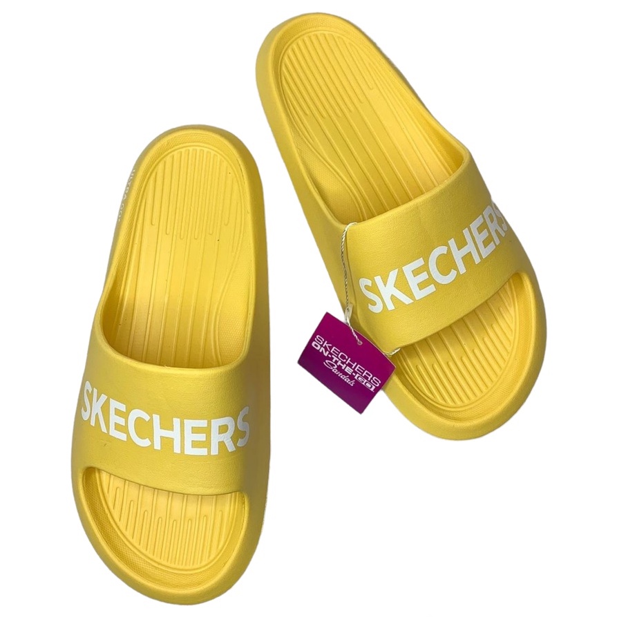 Sandal Selop Wanita Terbaru Sendal Skechers Kekinian Murah Sandal Slide Cewek Lucu Sandal Warna Warni