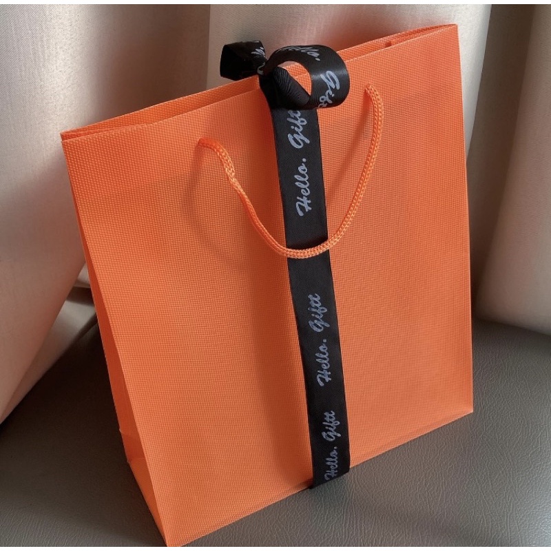 Hampers bayi l kado bayi l Baby gift set l Kado bayi laki laki l hampers bayi laki laki hampers baby-Paperbag Orange