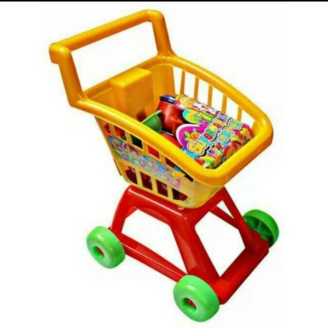 Mainan Keranjang Belanja / Trolley Super Market set 918