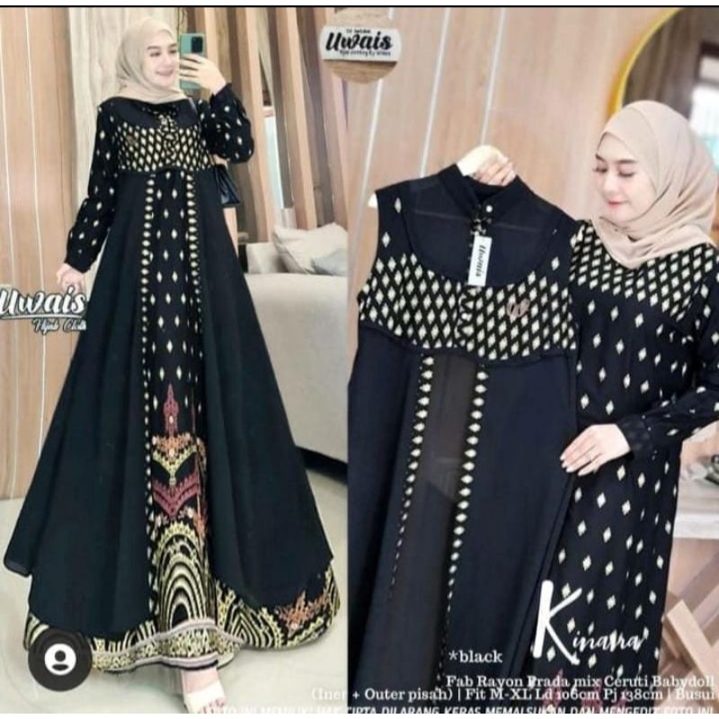 kinana set By Uwais hijab clothing