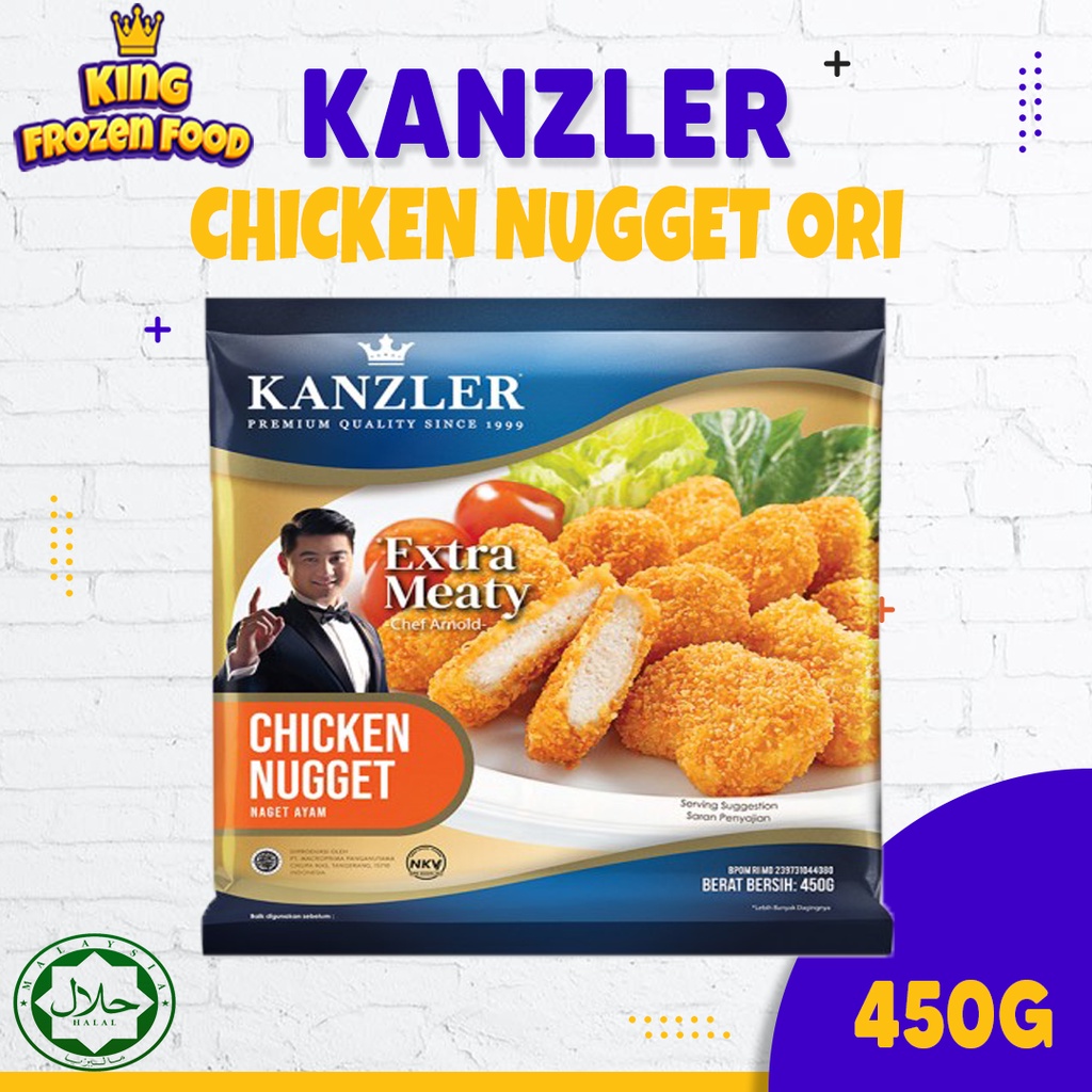 Kanzler Chicken Nugget 450g Naget Ayam