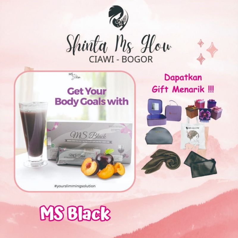 

MS glow MS BLACK sliming drink