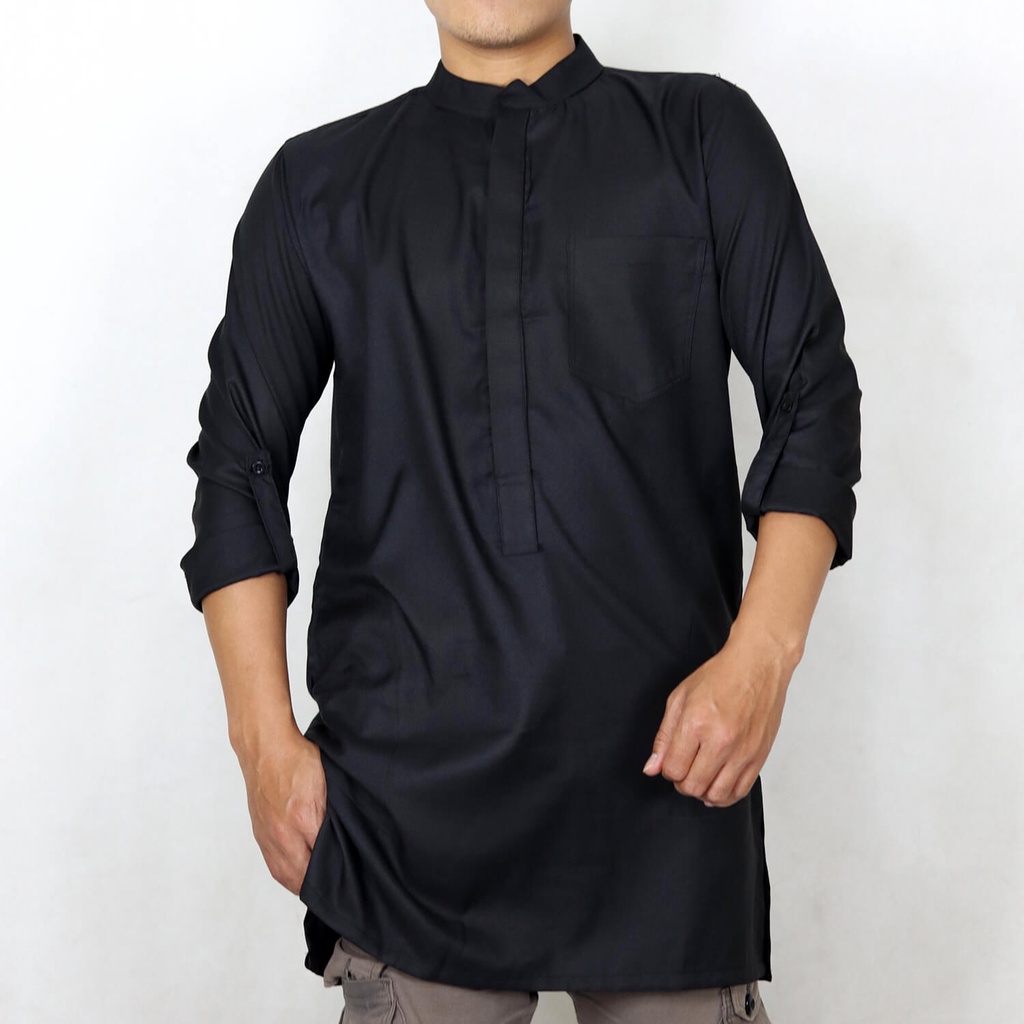 Kurta Qita-Baju Kemeja Koko Pakistan Istimewa Bahan Lembut Adem Modern Original