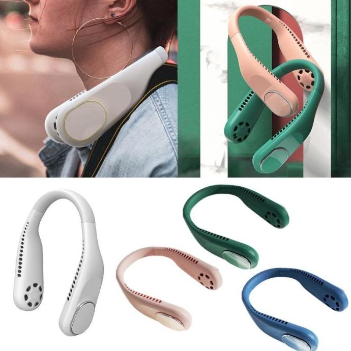 Kipas Angin Mini Portable Tanpa Baling Gantung Leher Ssn Terlaris1111