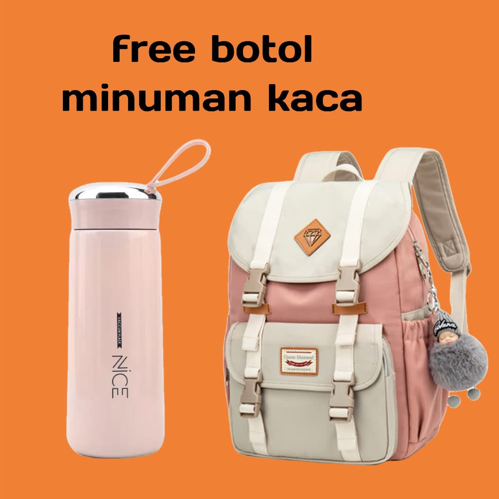 TAS RANSEL BAGPACK mochila BAG WANITA UNTUK GADIS REMAJA TAS RANSEL SEKOLAH BACKPACK NEW ARRIVAL BES