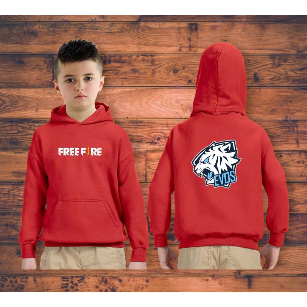 SWEATER ANAK FREEFIRE BAHAN LEMBUT COD