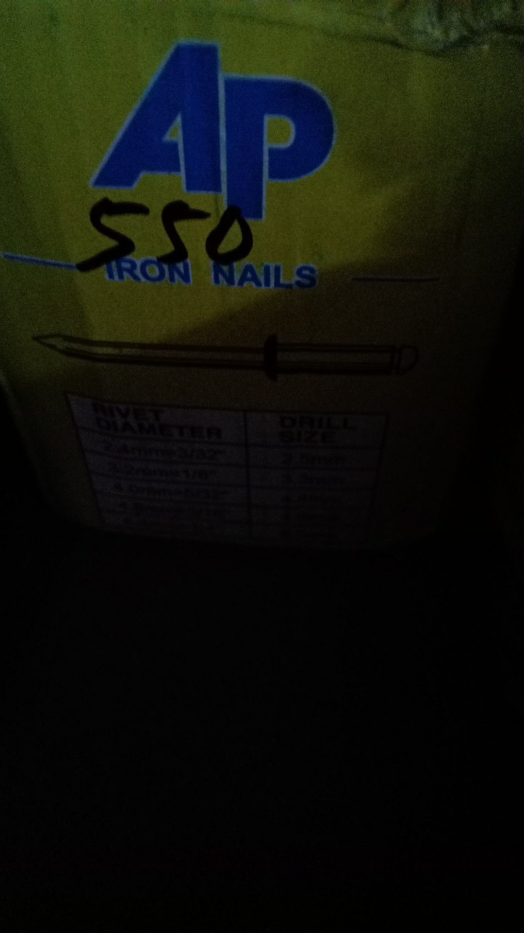 Paku Blind Rivet Sip Brand/ Ap / Nichie Paku Rivet Ripet  1 Kotak Isi 1000pcs