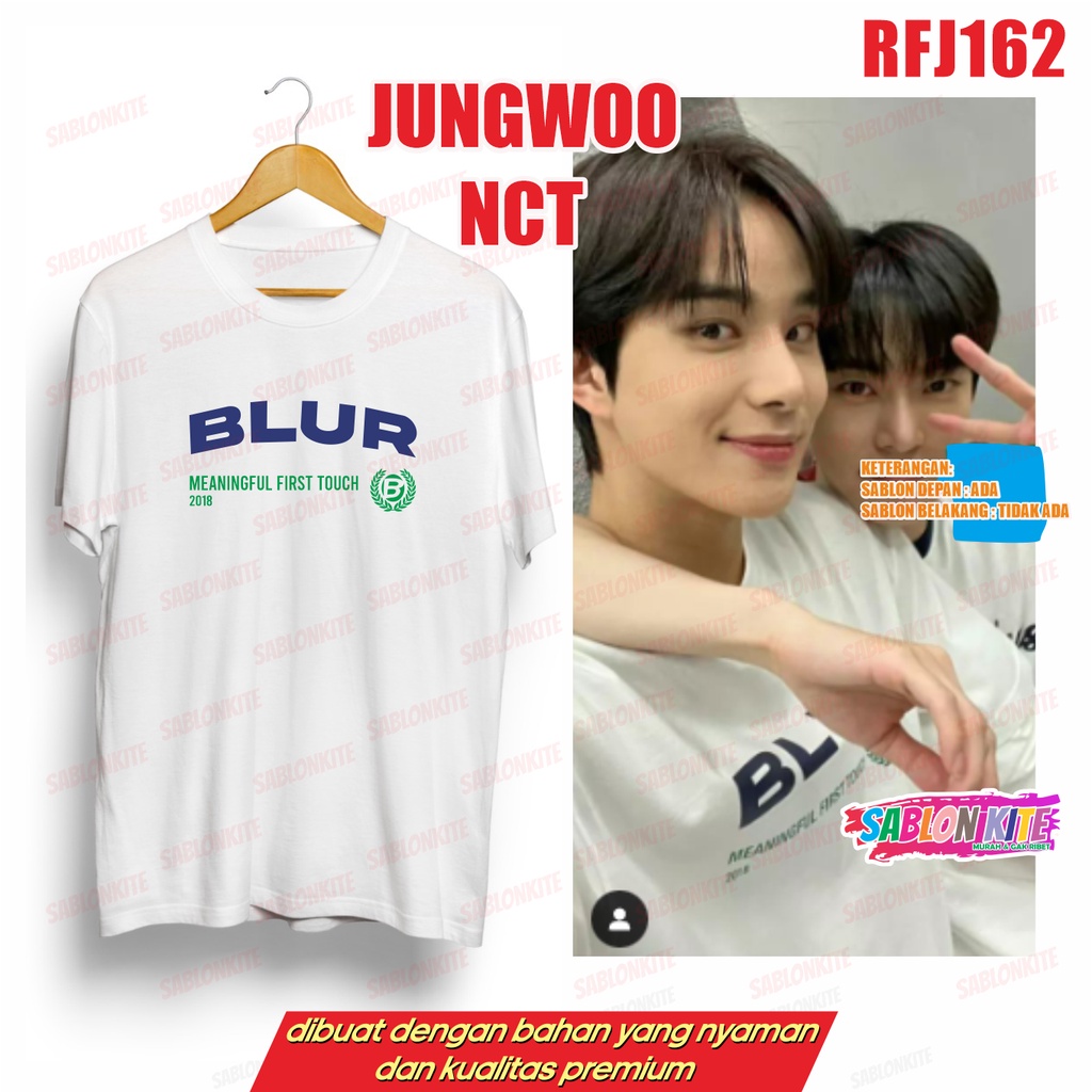 MURAH!!! KAOS JUNGWOO NCT BLU RFJ162