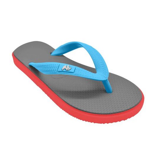 Sandal Fipper Grey Red Blue Sky Original