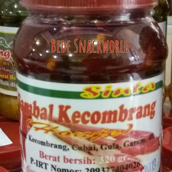 

Sambal Kecombrang Sinta