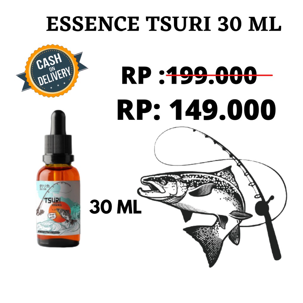 Essence Tsuri 30 Ml Essen Umpan Mancing Ikan Air Tawar Shopee Indonesia