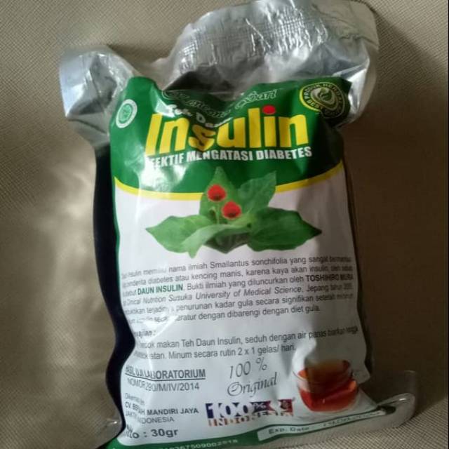 

Teh Daun Insulin 40gr