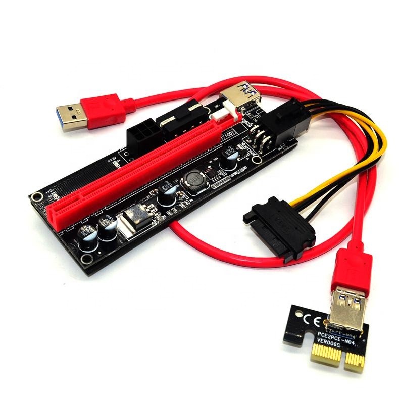 Riser Card PCIE 1x to 16x USB3.0 For Mining High Quality