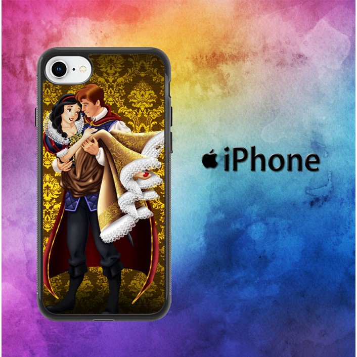 Casing Custom iPhone 7  Snow White ART Y1828 Case Cover