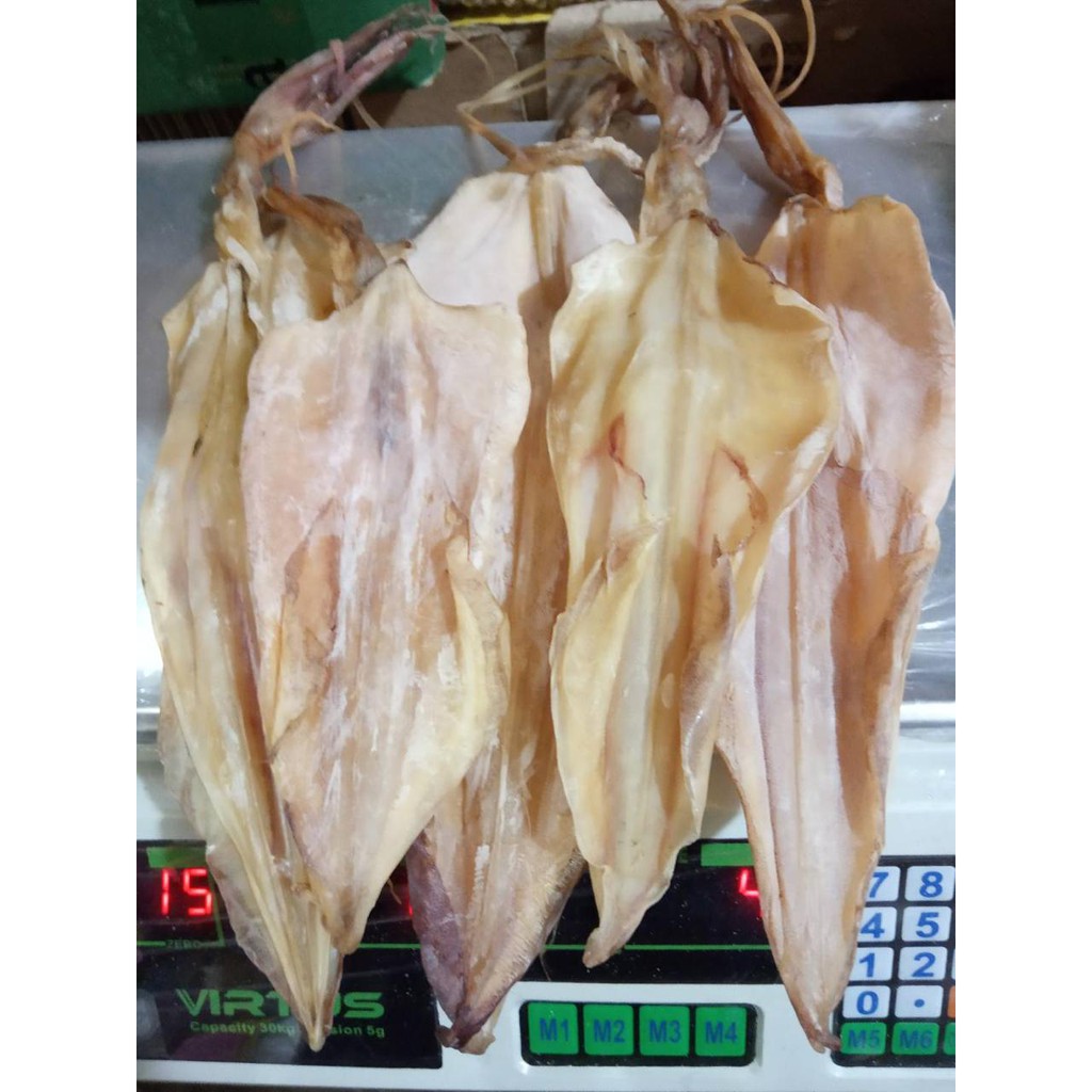 

Sotong Kering 100g/Cumi Kering/Sotong Pangkong Khas Pontianak/Jiu he/Jiu Eng
