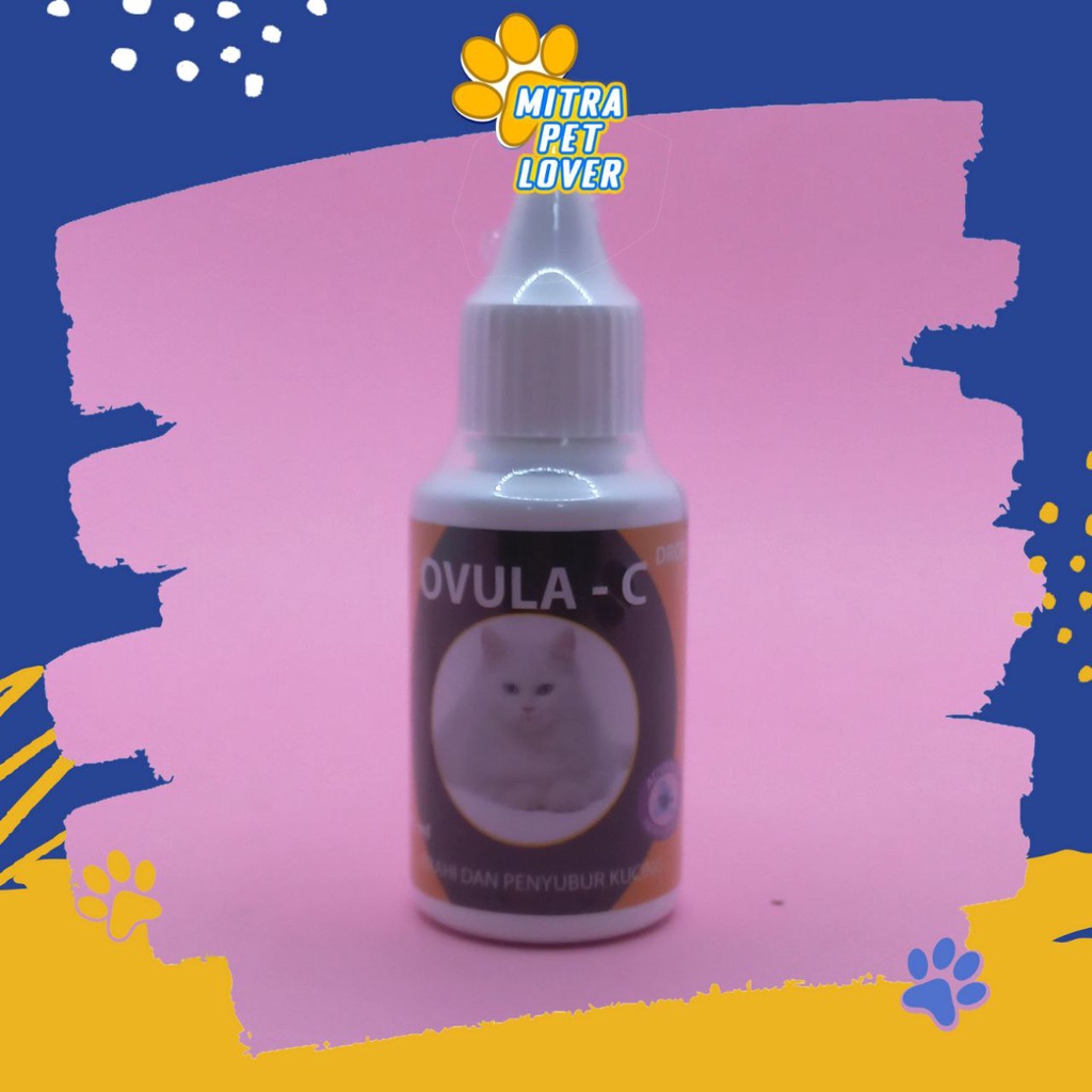 OBAT TETES BIRAHI &amp; PENYUBUR KUCING - OVULA C CAT DROP 30 ML - CEPAT KAWIN &amp; TINGKATKAN KESUBURAN KANDUNGAN &amp; STAMINA CAT - MURAH GARANSI KUALITAS ASLI ORIGINAL - PET ANIMAL VETERINARY TAMASINDO OBAT &amp; VITAMIN HEWAN BINATANG PELIHARAAN MITRAPETLOVER