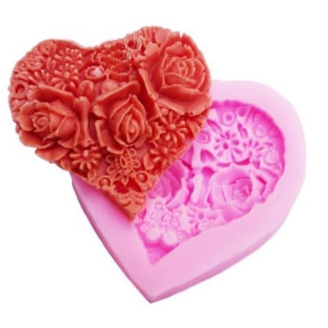 3D Silicon Mold Fondant Cake Decoration - Jewelry Shape #01-06