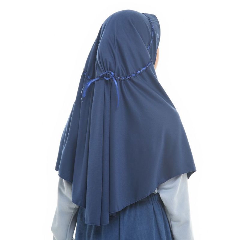 kerudung sekolah TK/SD/SMP/SMA HEMY  pita atas  assilmiofficialstore