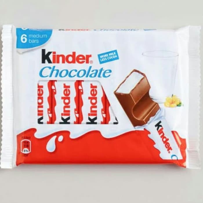 

Kinder chocolate 6 bars promo