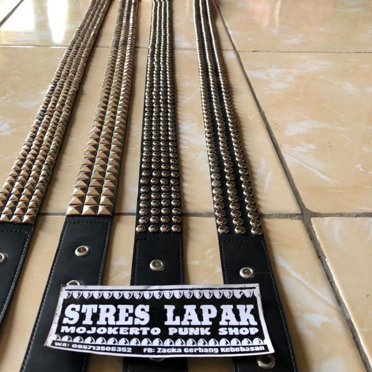 [KODE PRODUK 0QBIC5134] Sabuk punk rock Gesper spike sabuk keren belt korea belt bts belt cewek pria