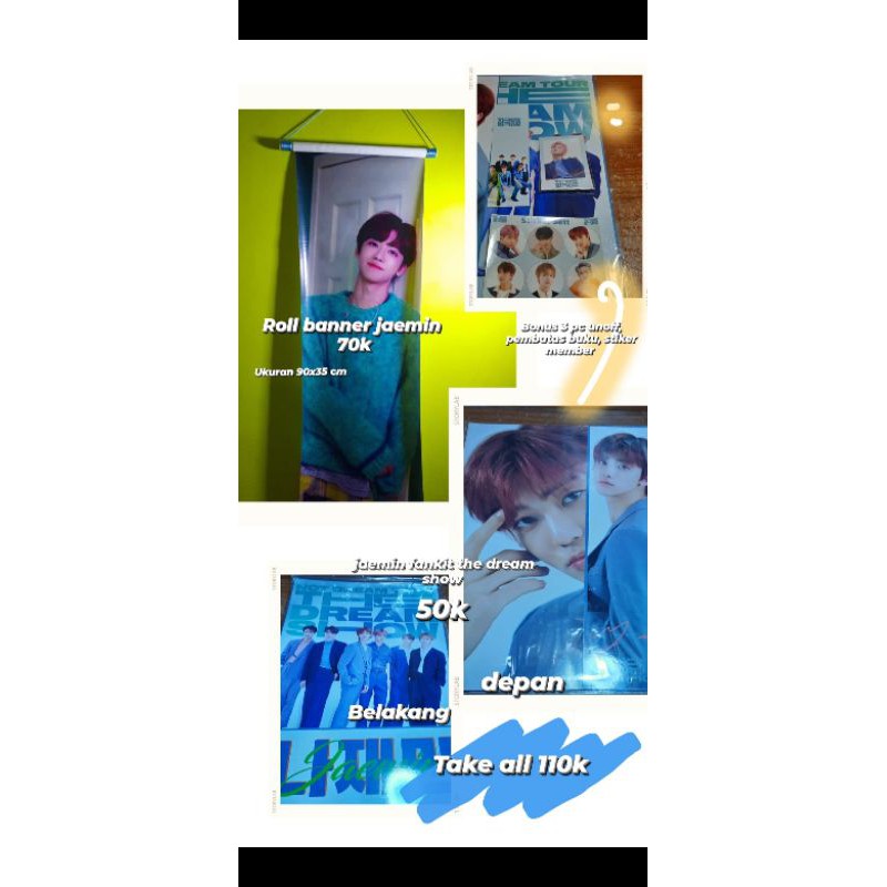 fankit Na Jaemin NCT DREAM the dream show