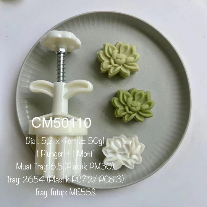 

Cetakan Nastar/ Mooncake 30g-50g CM50110 Bunga CM50