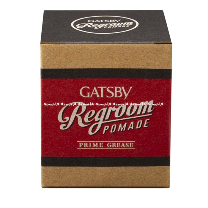 Gatsby Regroom Pomade Prime Grease Pome Rambut Pria 100gr