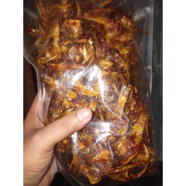 

ikan asin teri balado pedas manis