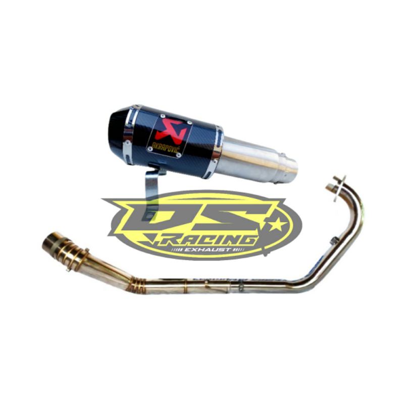 Knalpot racing vixion r15 cbr150 cb150r xabre byson carbu satria sonic MX MxKing PCX Nmax dll