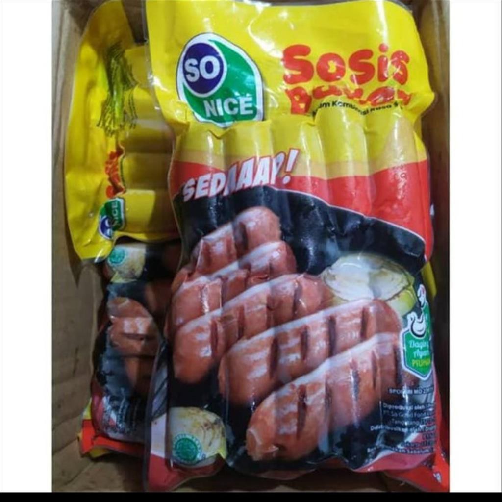 

So Nice Sosis Ayam Bakar 500 Gr