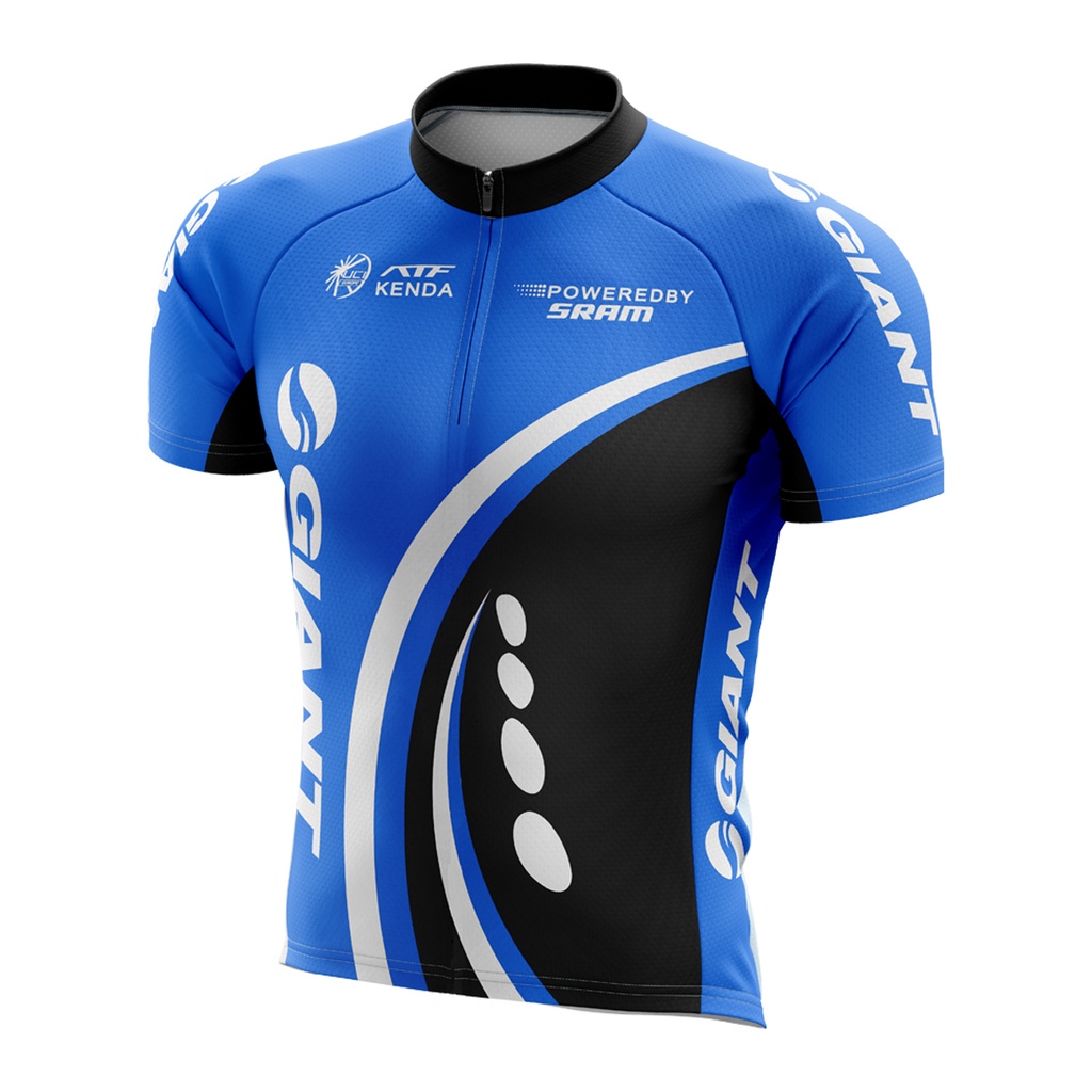 Jersey Sepeda GIANT MTB Road Bike Kaos Gowes Baju Sepeda Unisex