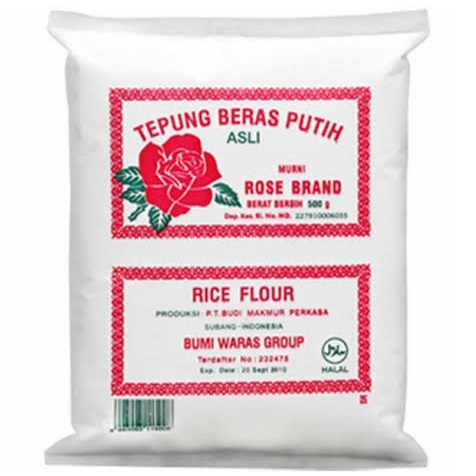 

Tepung Beras Putih ROSE BRAND - 1 pcs (500 gram)