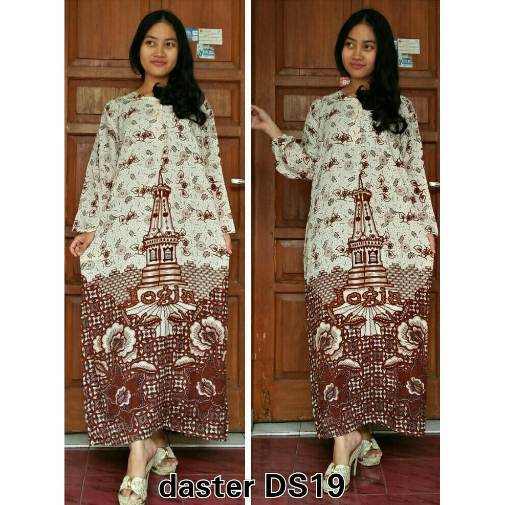 baju tidur baju hamil baju menyusui daster lengan panjang DS19