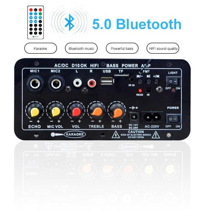 BRM.5597 ‣ 400W Amplifier Board  Modul Subwoofer Mono Amp 120w 220v / 12v / 24v Untuk Speaker Blueto